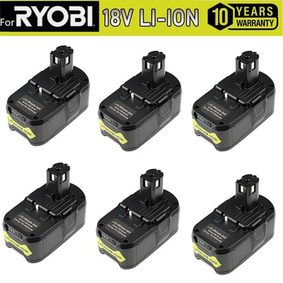 #ad #ad PACK 8.0Ah 18V Lithium Ion For RYOBI P107 P189 One Plus High Capacity Battery $97.90