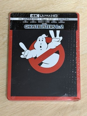 Ghostbusters I & II - 4K Steelbook (New Sealed **READ** Halloween Horror RARE)