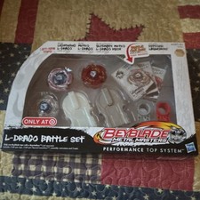 Hasbro Beyblade Metal Masters L-Drago Battle Set 2011 Performance Top System