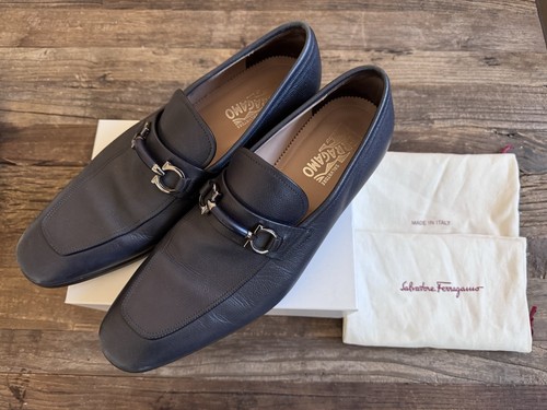 Ferragamo Men Shoes Salvatore Ferragamo Benford Rounded Bit Loafer