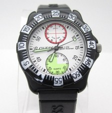 Vtg Men's Guess Quartz WR Analog 38mm Dial Causal Round Watch F41