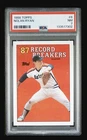 1988 Topps - Record Breakers Nolan Ryan #6 PSA 7