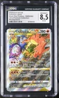 2022 Pokemon Charizard VSTAR Black Star Promos SWSH262 CGC8.5 Error Misalignment