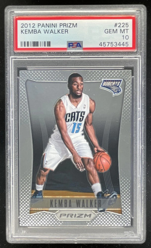 2012-13 Panini Prizm #225 Kemba Walker RC PSA 10
