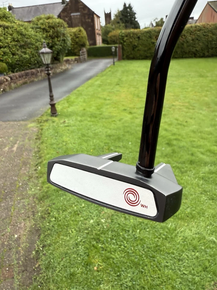 RARE TOUR ISSUE ODYSSEY 7 O WORKS PUTTER BLACK SHAFT WH INSERT TOUR I.D. 35 🚀🚀 - Image 3 of 4