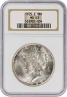1925-S Peace Silver Dollar MS63 NGC