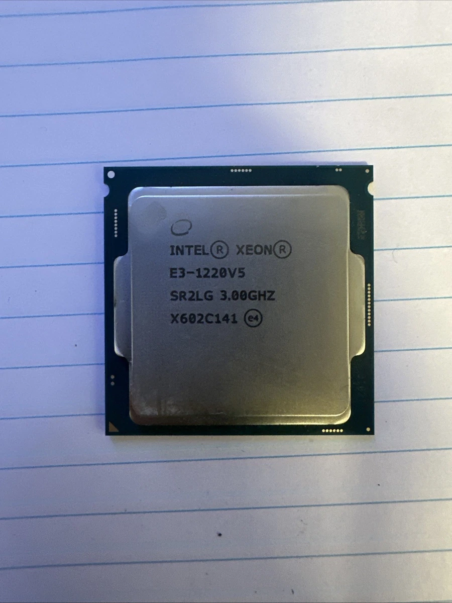 Intel Xeon E3-1220 V5 Processor Model Computer Processors (CPUs