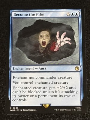 MTG Universes Beyond: Doctor Who Become the Pilot 0037 NM Rare