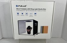 Puluz 30cm Foldable Led Ring Light Studio Box Open Box
