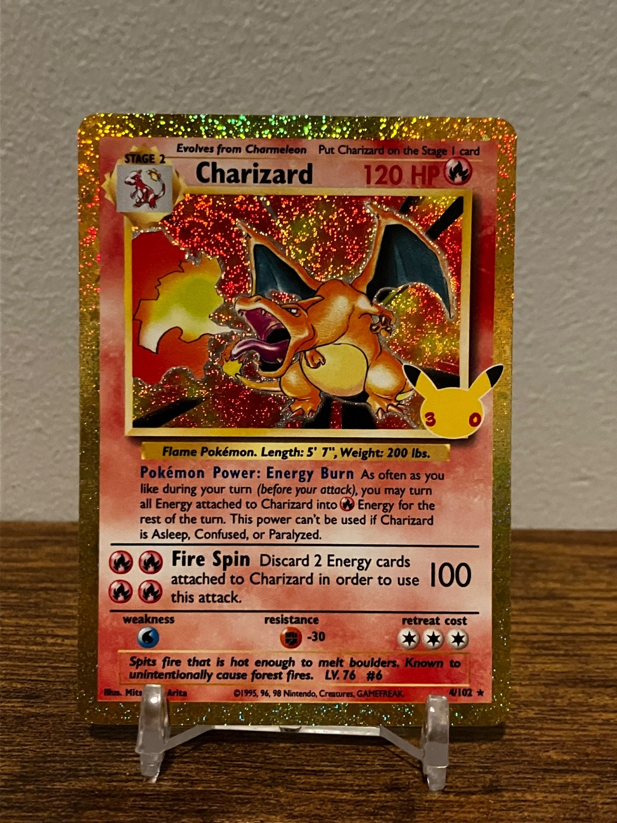 Pokémon - 30th Anniversary Celebration - Charizard - Classic Collection - #4/102