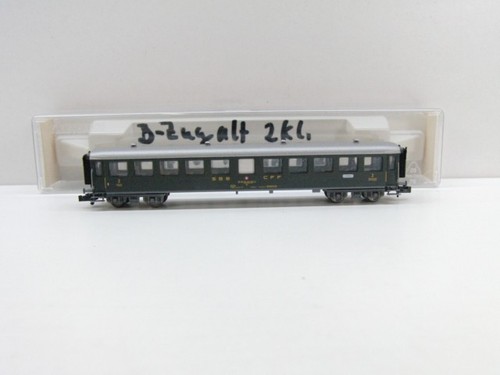 Fleischmann N 8139 K Personenwagen 2.Kl., SBB, NEM, TOP in OVP #67096 | Zustand: Gebraucht