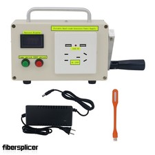 Hand Crank Generator Emergency Power Supply 220V 150W Li Battery Version -new
