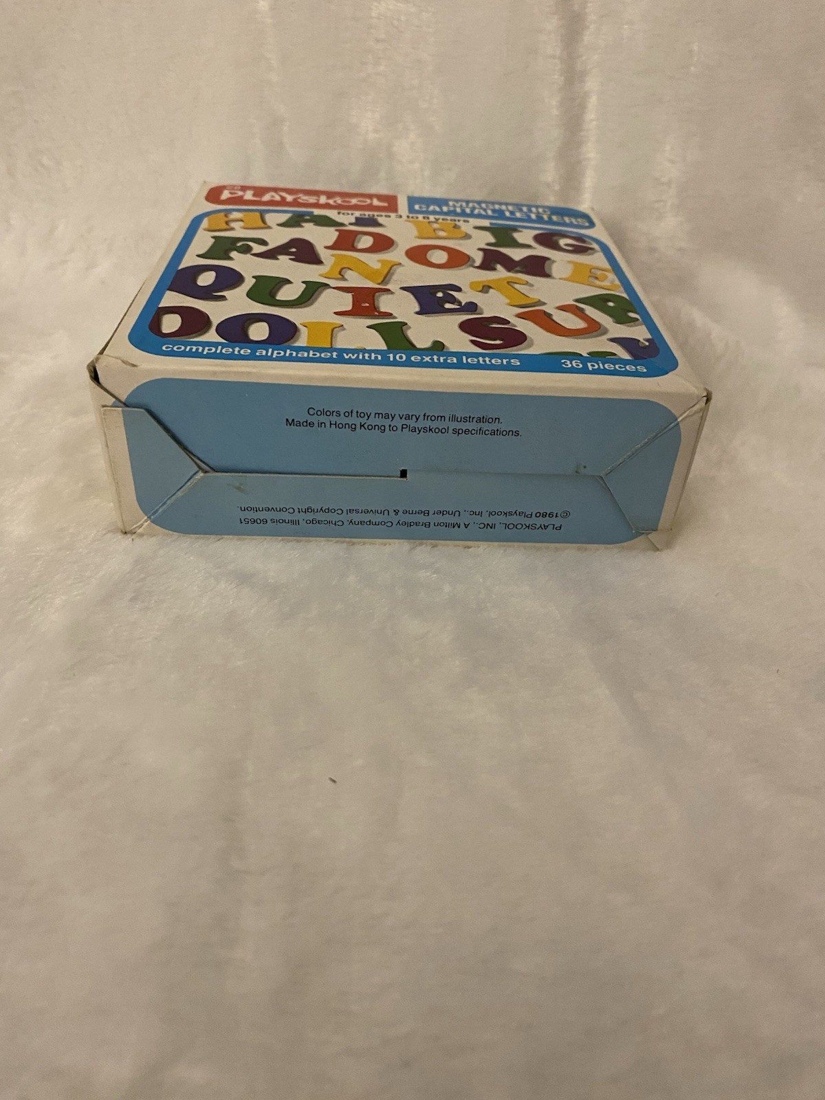 Lot Of 36 Magnetic alphabet Magnets Playskool 1980 New