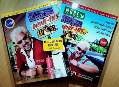 Guy Fieri Book Bundle: Triple D and More Triple D Paperback