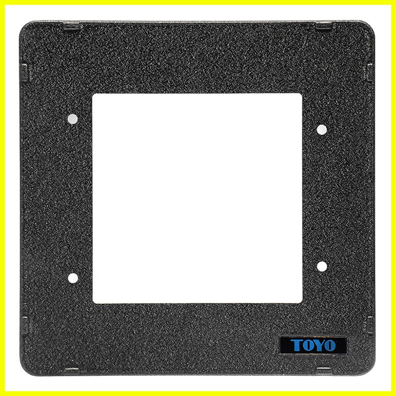 Toyo-View 158x158 Board adattore piastra obiettivi per banchi ottici. Foro 93x93