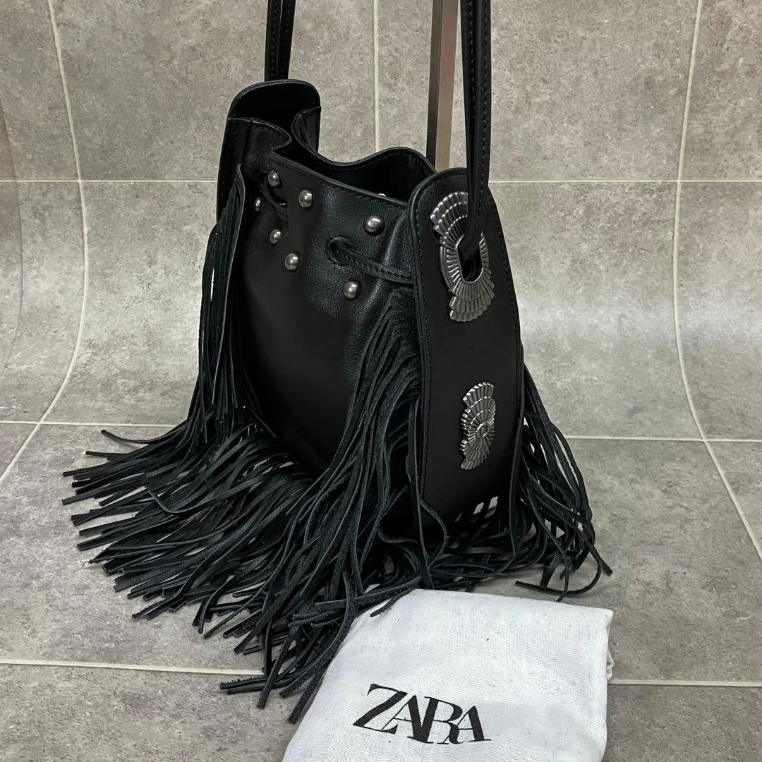 Zara Drawstring Shoulder Bag Bags & Handbags for Women for sale | eBay