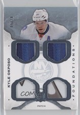 2014-15 Upper Deck The Cup Foundations 5/10 Kyle Okposo #CF-OK Quad Patch 2d8
