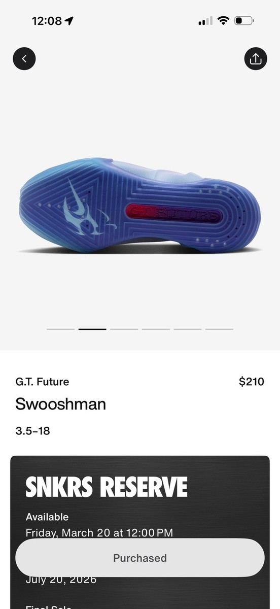 Size 10 - Nike GT Future Swooshman | eBay