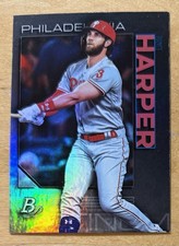 2020 Bowman Platinum Bryce Harper #13 Philadelphia Phillies EX-NM