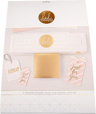Heidi Swapp Transfer Folders Premium Craft-Grade Reusable Foil Carrier Sheet 6-P