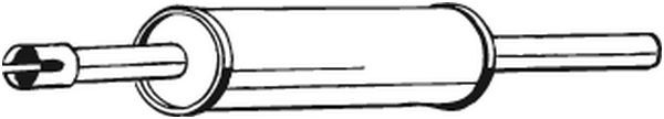 Für BOSAL 233-303 ENTRY KIT VW PASSAT B3/PASSAT B4/GOLF II/GOLF III/JETTA/VENTO