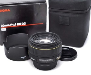 Sigma 30mm f/1.4 EX DC HSM Prime Lens for Nikon - Great Condition
