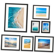 7 Pack Picture Frames Collage Wall Decor, Gallery Wall Frame Set for black-1