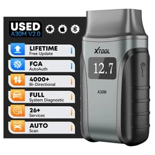 XTOOL USED A30M V2.0 Full System Bidirectional Auto Diagnostic Bluetooth Scanner