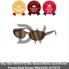 Ray-Ban RB 4441D opal brown dark grey 677973 Sunglasses