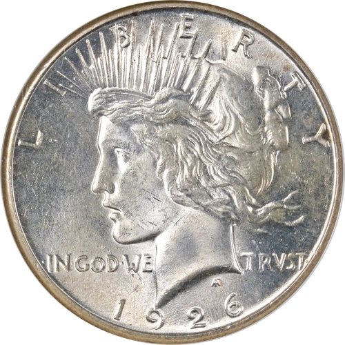 1926-S Peace Dollar NGC MS64 Great Eye Appeal Strong Strike