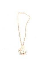 Collana di conchiglie Donna Catena oro stile casual