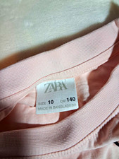 ZARA Girls Pink Hawaii Graphic Print T-Shirt Short Sleeve Crew Neck Size 10