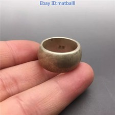 Bronze plated Silver Glossy Ring Ring Finger Wrench, Modern Crafts