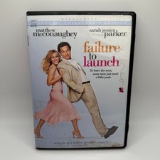 Failure to Launch DVD Special Collector's Edition McConaughey Parker Rom-Com