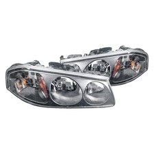 For Chevy Impala 00-04 Driver Passenger Side Headlight Set Standard Line For Chevy Impala 00-04 Driver Passenger Side Headlight Set Standard Line