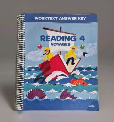 BJU Press Reading 4 Voyages Worktext Answer Key Third Edition 