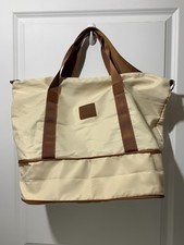 21" Expandable Duffle Bag, Solid Unisex Adult, Zipper Closure