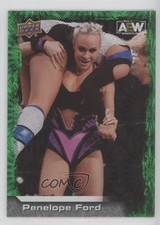 2022 Upper Deck AEW All Elite Wrestling Green Pyro /399 Penelope Ford #21 0hn8