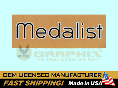 1976 Chevrolet Nova Medalist Names Decals Kit