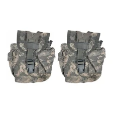 MOLLE II 1 QT Canteen Cover / General Purpose Pouch ACU - 2 Pack