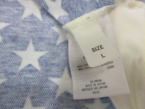 Descente Short Sleeve 1/4 Zip Cycling Jersey - Mens L - Red White & Blue - Picture 4 of 5