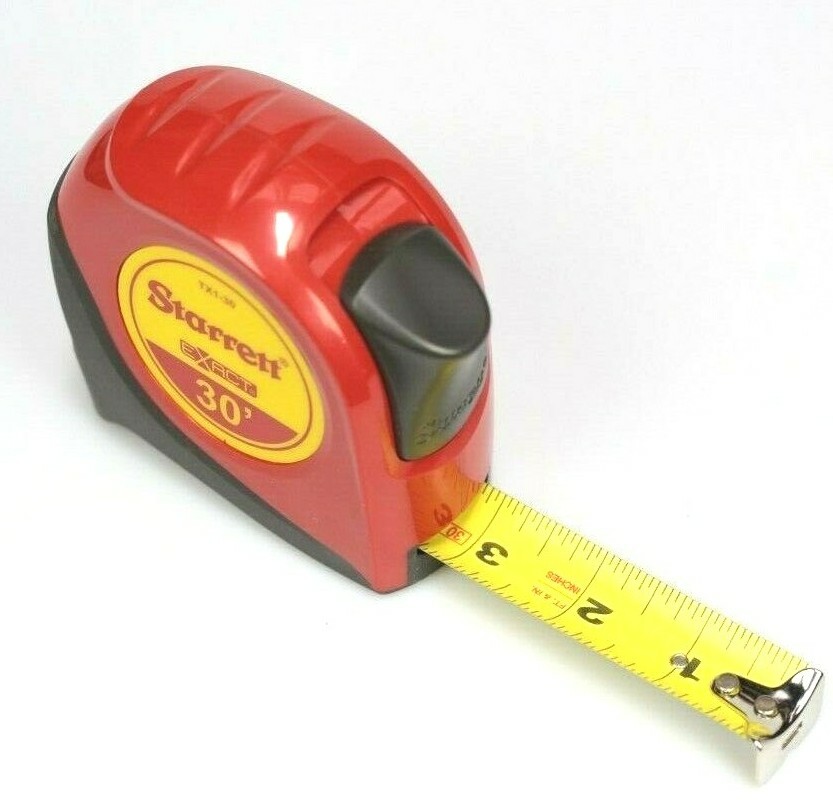 Starrett Exact TX130 30’ Tape Measure eBay