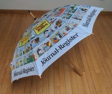 Vintage Medina NY Journal Register Newspaper Comic Strip Umbrella 1980  s Rare
