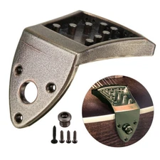 Bronze 8 String Mandolin Tailpiece Rectangle Guitar Instrument Accessories Part