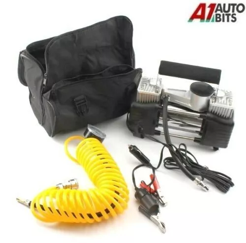 Heavy Duty 150psi 12 Volt Hi Speed Air Compressor For Car Van Tire Inflator Pump