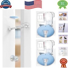 Effortless Cat Door Latch - Adjustable Magnetic Strap to Keep Dogs Out Safely