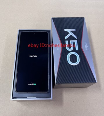Unlocked Xiaomi Redmi K50 Gaming 5G 128/256GB Dual SIM 6.67'' 64MP Sealed Google