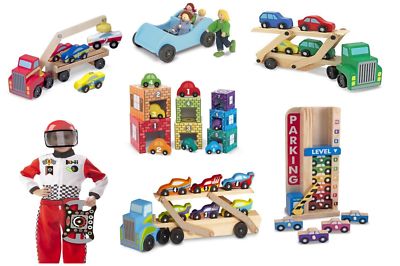 Melissa & Doug Kinder/Kinder Rennwagen Spielzeug Spielsets UK - Geschenk Auswahl