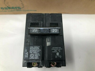 NEW Siemens Q220 2-Pole 20A 120/240V Type TIPO QP Circuit Breaker