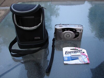 Vintage Kodak Advantix F600 Film Zoom Camera Tested Works Nice Plus Batteries!